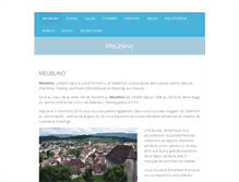 Tablet Screenshot of meublino.com